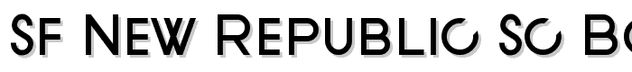 SF New Republic SC Bold font